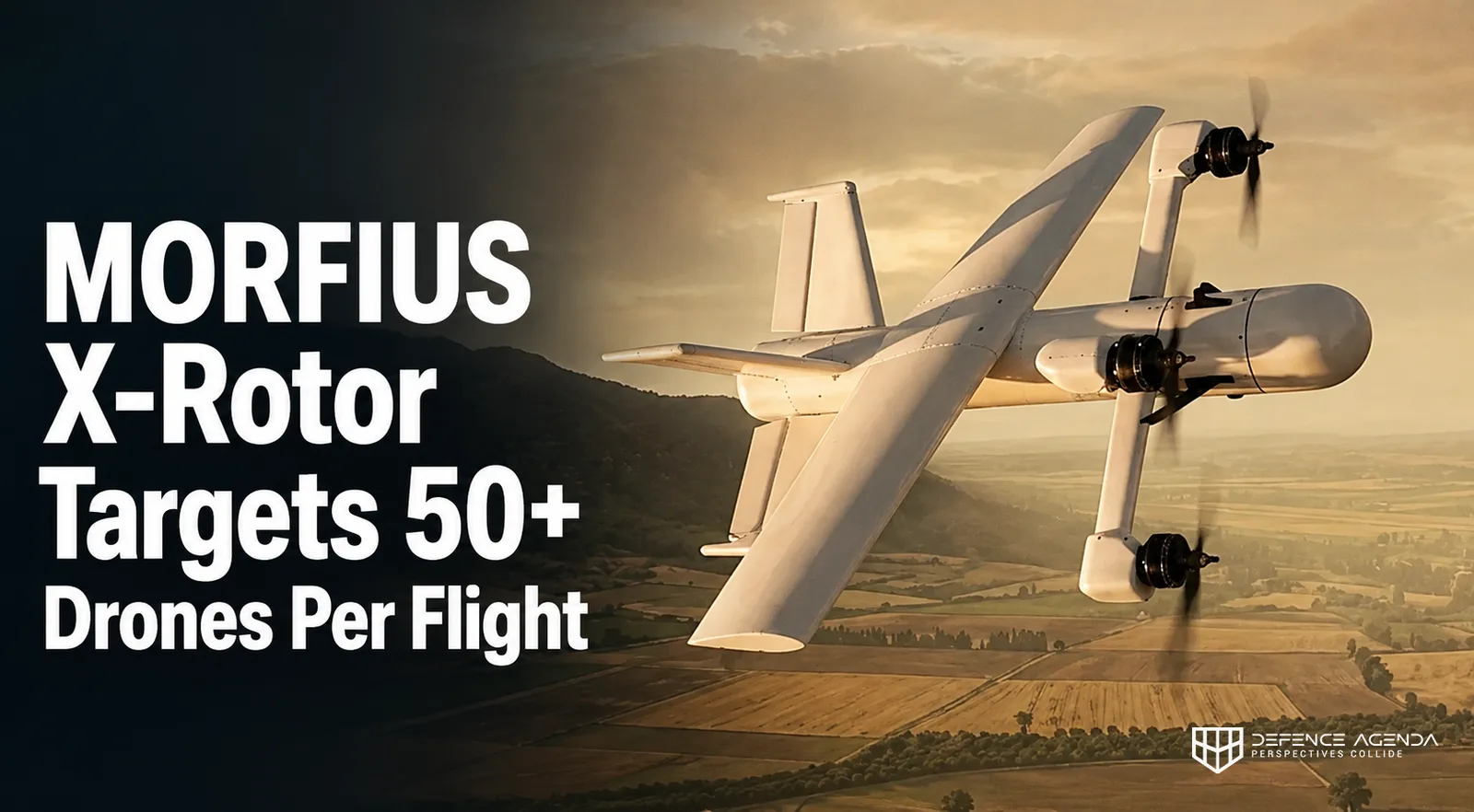 MORFIUS X-Rotor Targets 50+ Drones Per Flight