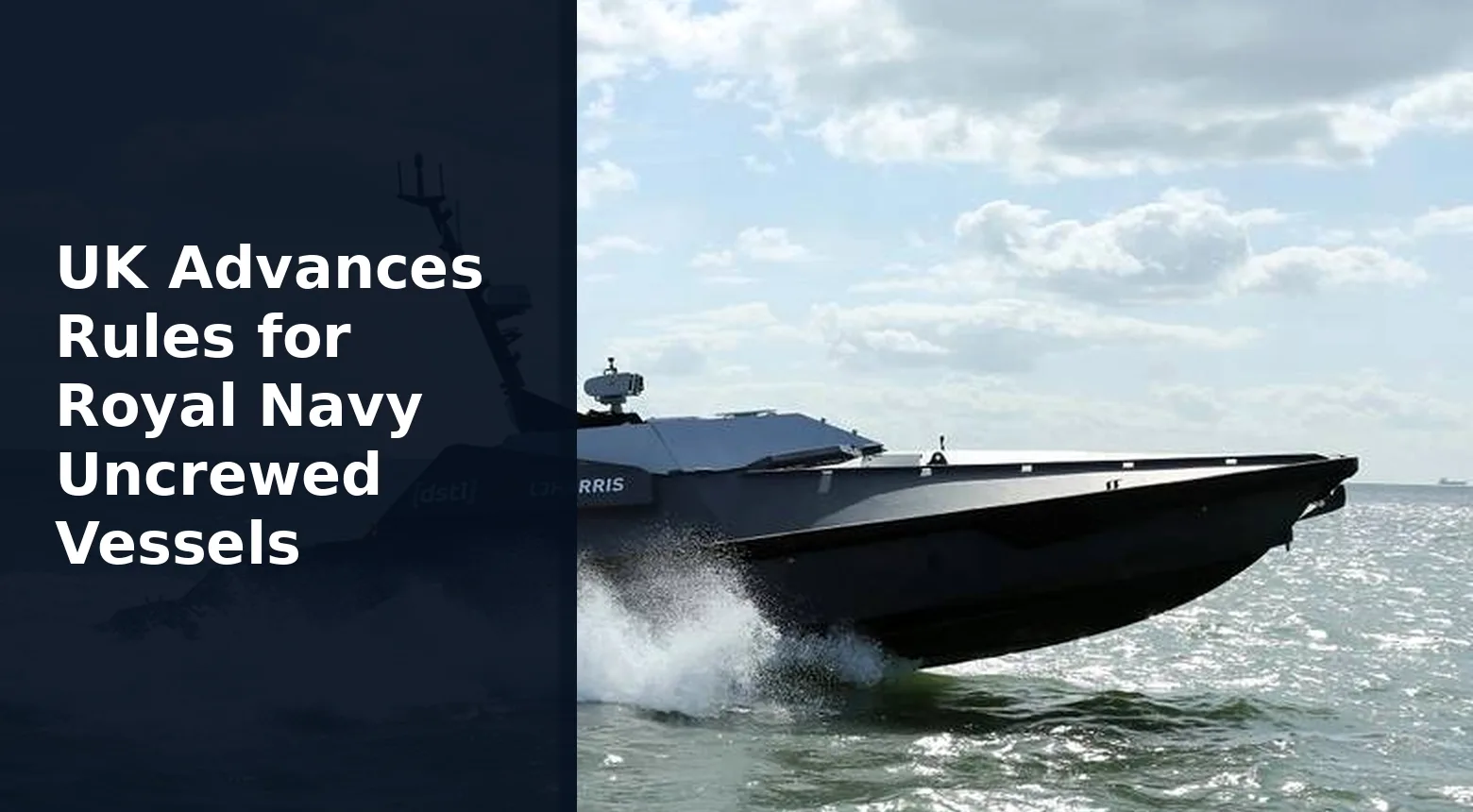 UK Advances Rules for Royal Navy Uncrewed Vessels